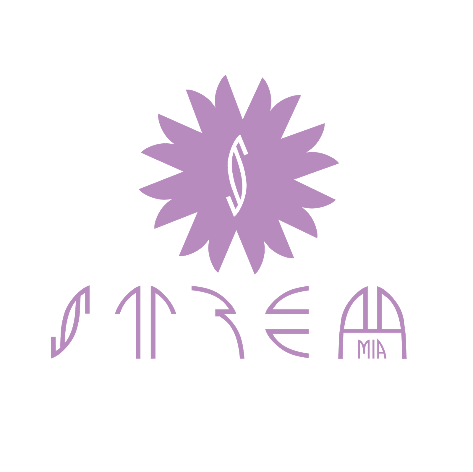 Strea Mia logo in lavender